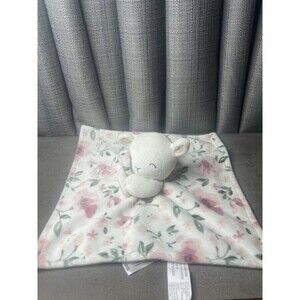 Gerber Modern Moments Lamb Baby Blanket Flowers Security Lovey Walmart 11.5 Inch